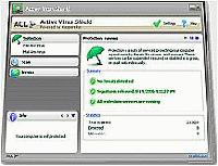 Tela de AOL Active Virus Shield
