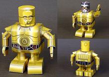 Tela de C-3PO Paper Toy