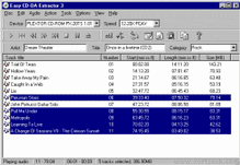 Tela de Easy CD-DA Extractor v3.0.4.2 (Internacional)
