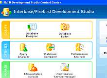Tela de InterBase/Firebird Development Studio 