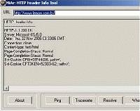 Tela de Miart HTTP Header Tool