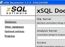 Tela de xSQL Documenter