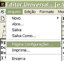 Tela de Editor Universal v1.0