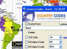 Tela de Country Codes