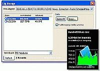 Tela de Bandwidth Monitor Lite v.2.0