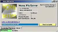 Tela de Home File Server build 16