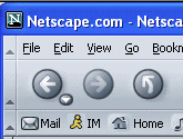 Tela de Netscape 7.02 - BR