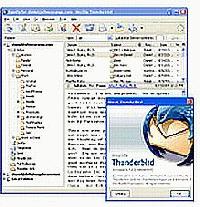 Tela de Mozilla Thunderbird 1.5