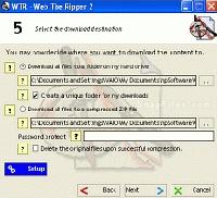 Tela de WTR - Web The Ripper 2
