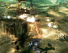 Tela de Command & Conquer 3: Tiberium Wars Demo