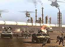 Tela de Frontlines: Fuel of War (Multiplayer) 