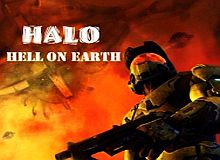 Tela de Halo: Hell on Earth Trilogy Edition