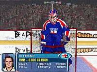 Tela de NHL 2001