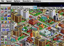 Tela de SimCity 2000