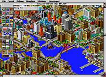 Tela de SimCity 2000 Network Edition