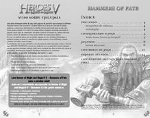 Tela de Manual Online - Heroes of Might And Magic V – Hammers of Fate