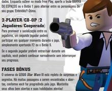 Tela de Manual Online - LEGO Star Wars II: The Original Trilogy