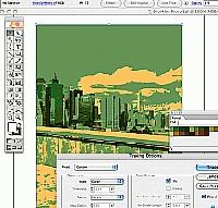 Tela de Adobe Illustrator CS3