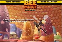 Tela de Bee Movie Screensaver