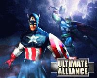 Tela de Marvel Ultimate alliance wallpaper - Capitão America e Thor