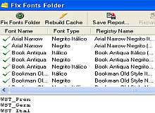 Fix Fonts Folder