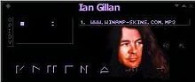 Tela de Ian Gillan Skin for Winamp