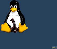 Tela de Linux Penguim Games wallpaper