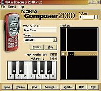 Tela de Nokia Composer 2000