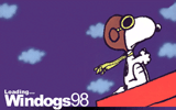 Snoopy - Tela de inicialização do Windows