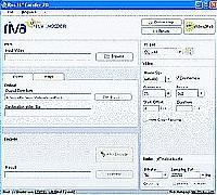 Tela de Riva FLV Encoder v 2.0