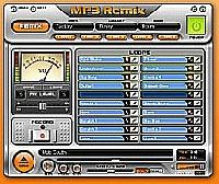 Tela de MP3 Remix Player
