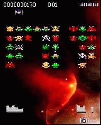 Tela de Alien Invaders for SmartPhone