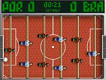 Tela de Resco Table Soccer for Pocket PC