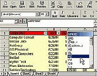 Tela de 602Pro PC SUITE 2001 