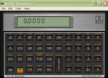 Tela de HP 10c Basic Scientific Calculator