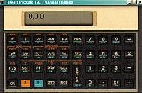 Tela de HP 12c  Calculator