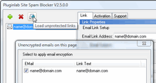 Tela de PluginLab Site Spam Blocker