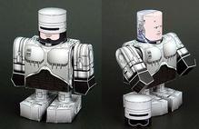 Tela de Robocop Paper Toy