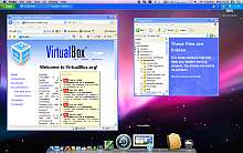 Tela de Sun xVM VirtualBox 1.6 (64 Bits)