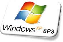 Tela de Windows XP Service Pack 3