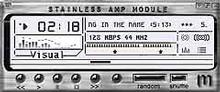 Tela de Stainless Amp v1.0