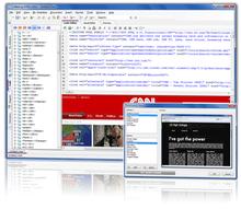 Tela de The HTML Editor 2010 SE