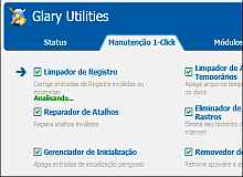 Tela de Glary Utilities Free