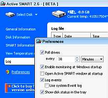 Tela de Active SMART 2.62