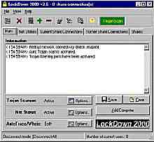 Tela de LockDown 2000 