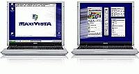 Tela de MaxiVista - Dual Monitor Software