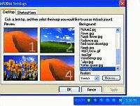 Tela de Virtual Desktop Manager Powertoy for Windows XP