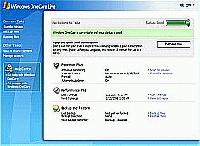 Tela de Windows Live OneCare™ beta