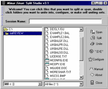 Tela de MimarSinan Visual Split Studio 2000
