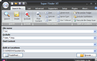 Tela de Super Finder XT
